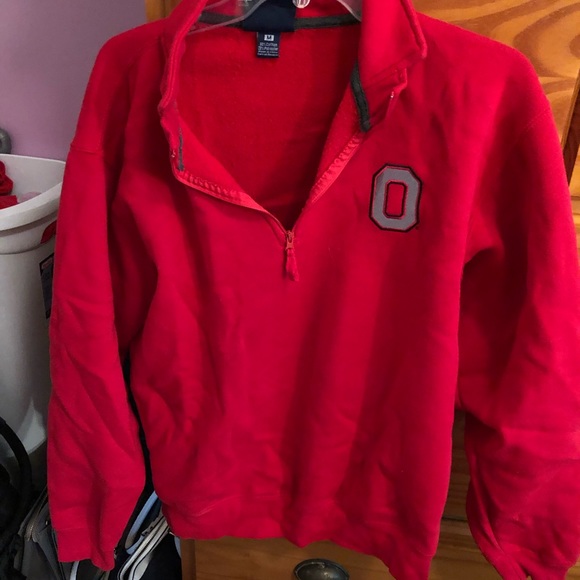 Tops - ohio state quarter zip